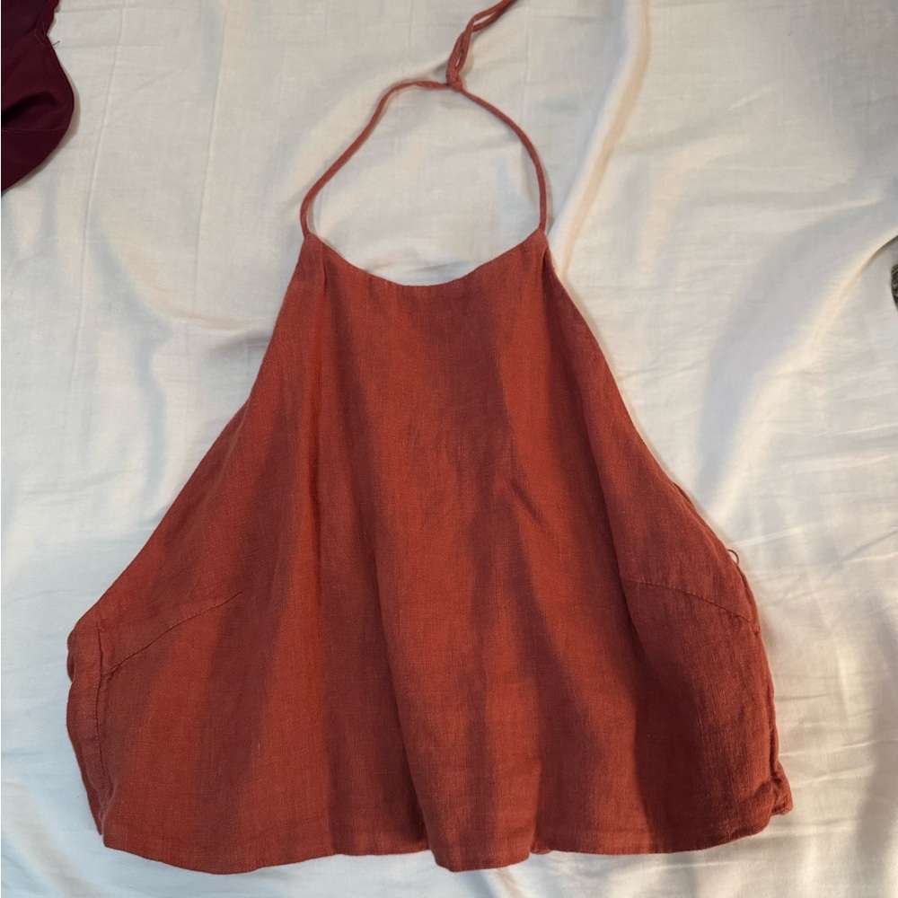Rust Halter Top